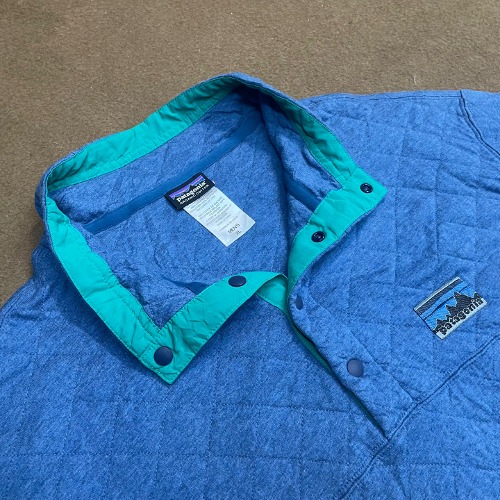 Patagonia Organic Cotton Quilted Snap-T Pullover XL-XXL