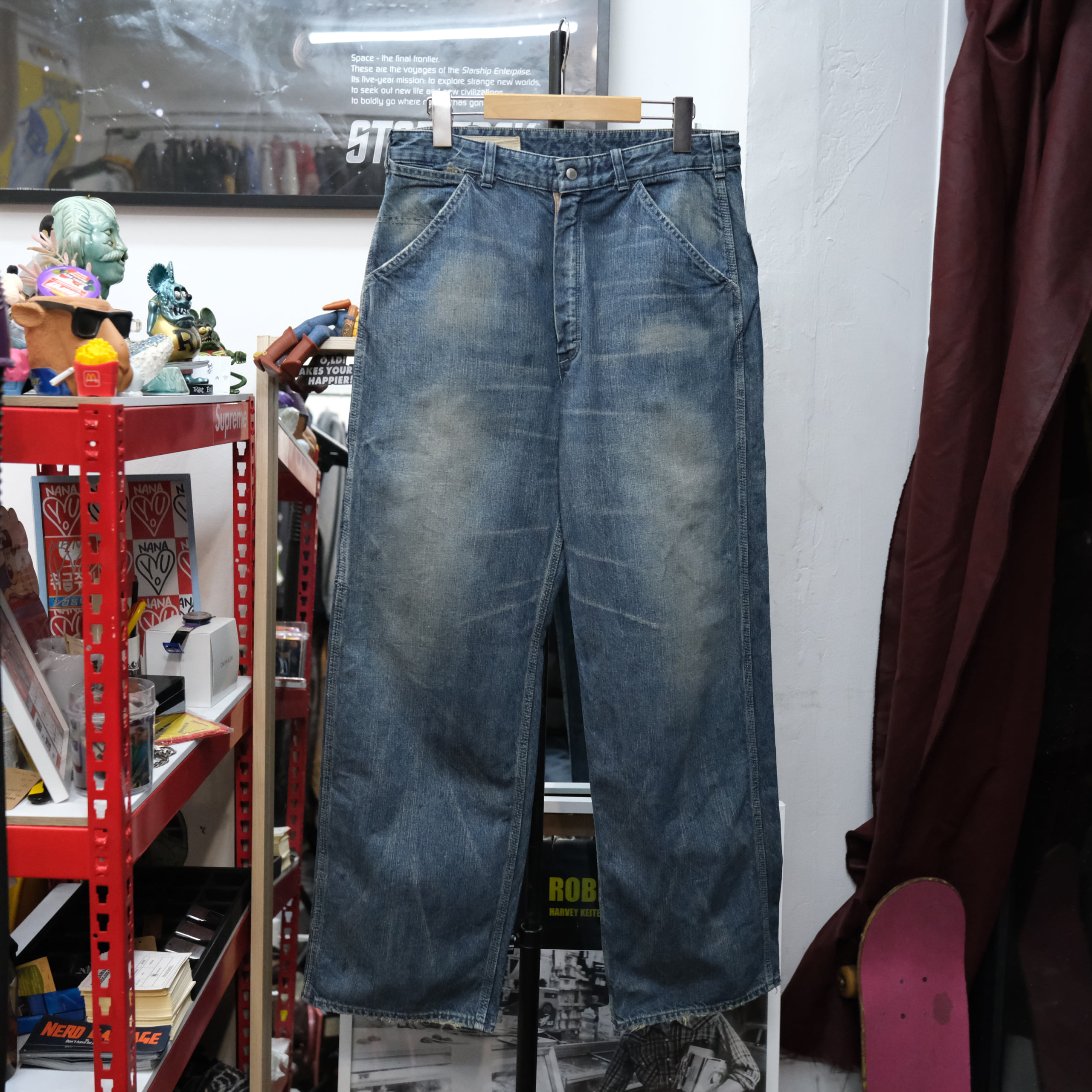 Vintage Japaness Denim Wide Pants 32inch