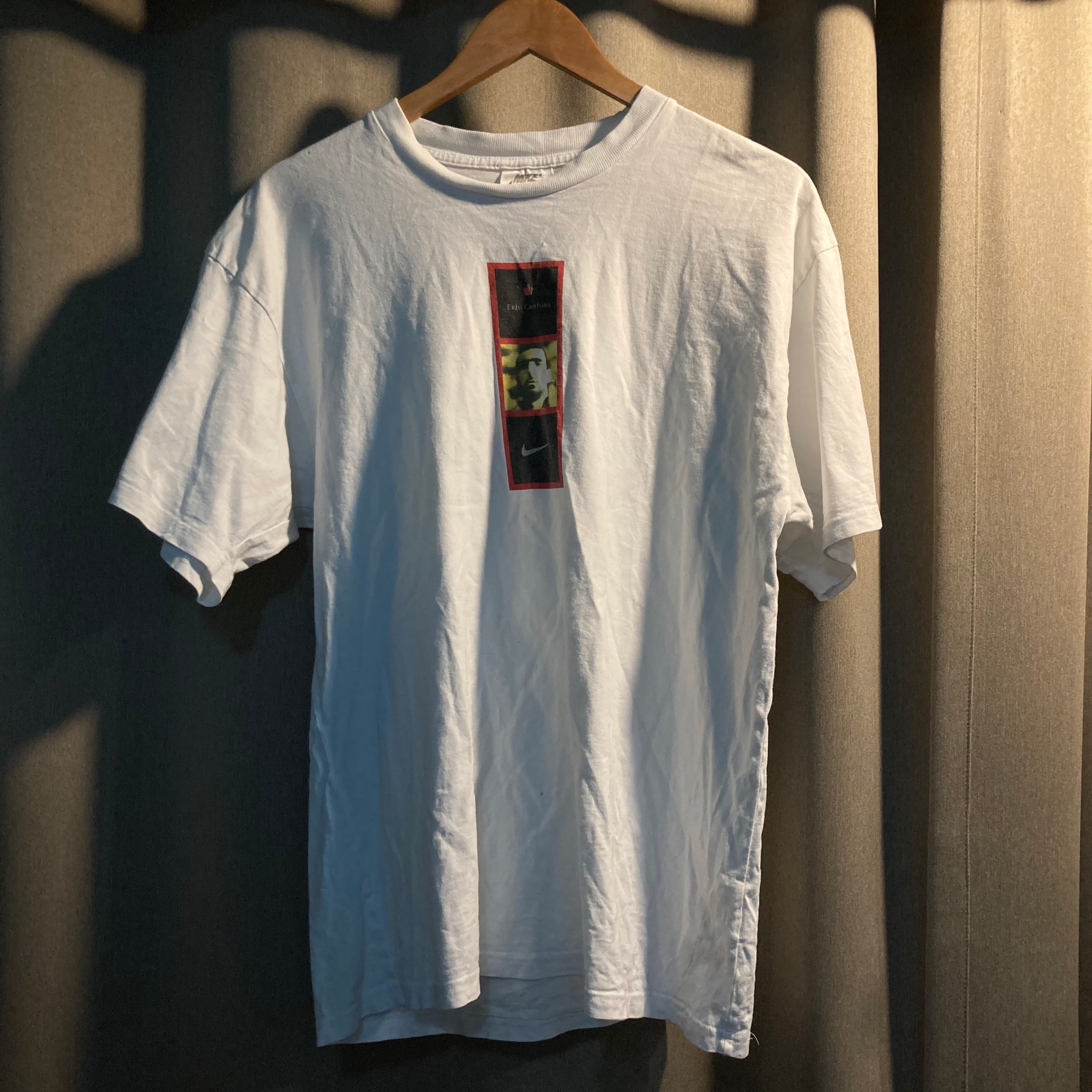 90s Nike Eric cantona T-shirts M-L Size